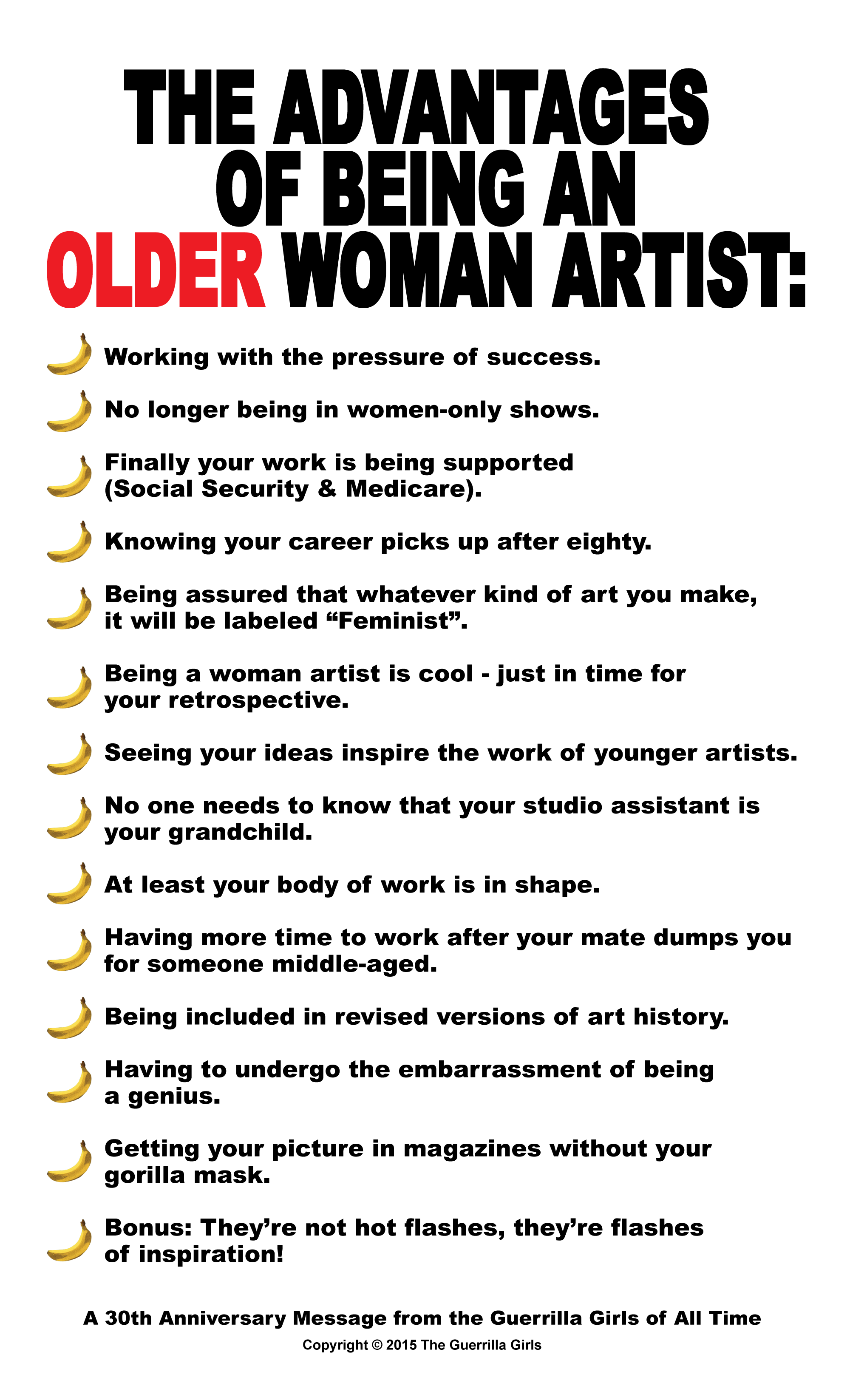 The Advantages Of Being An Older Woman Artist